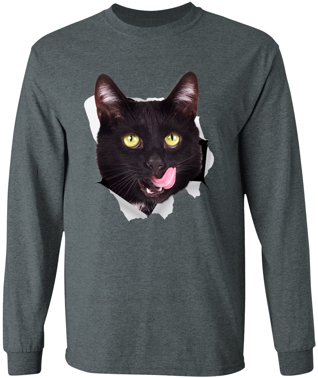 G540 LS T-Shirt 5.3 oz. - Dark Heather