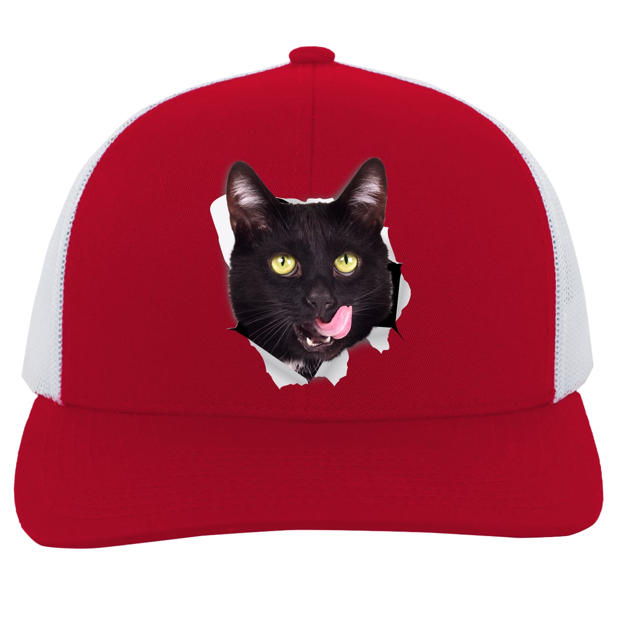 104C Trucker Snap Back - Red/White