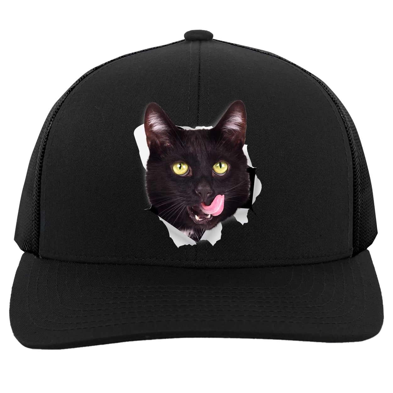 104C Trucker Snap Back - Black
