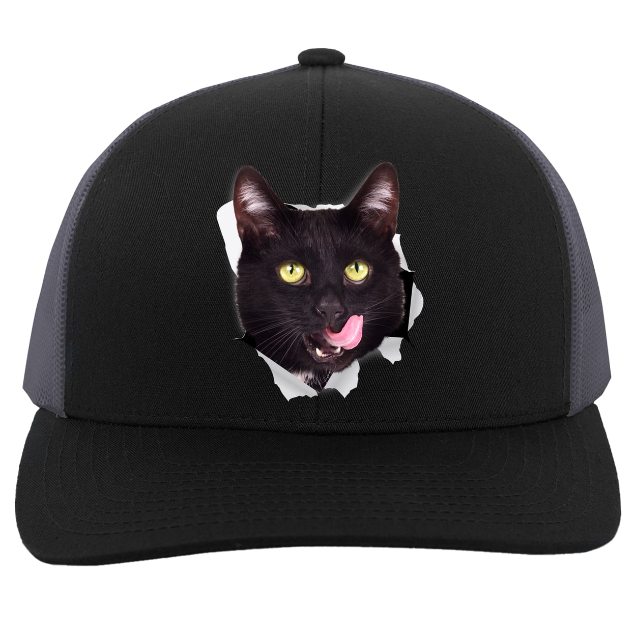 104C Trucker Snap Back - Black/Graphite
