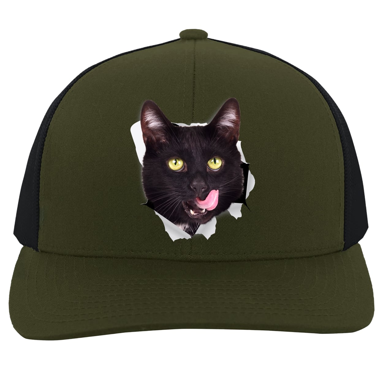 104C Trucker Snap Back - Moss/Charcoal