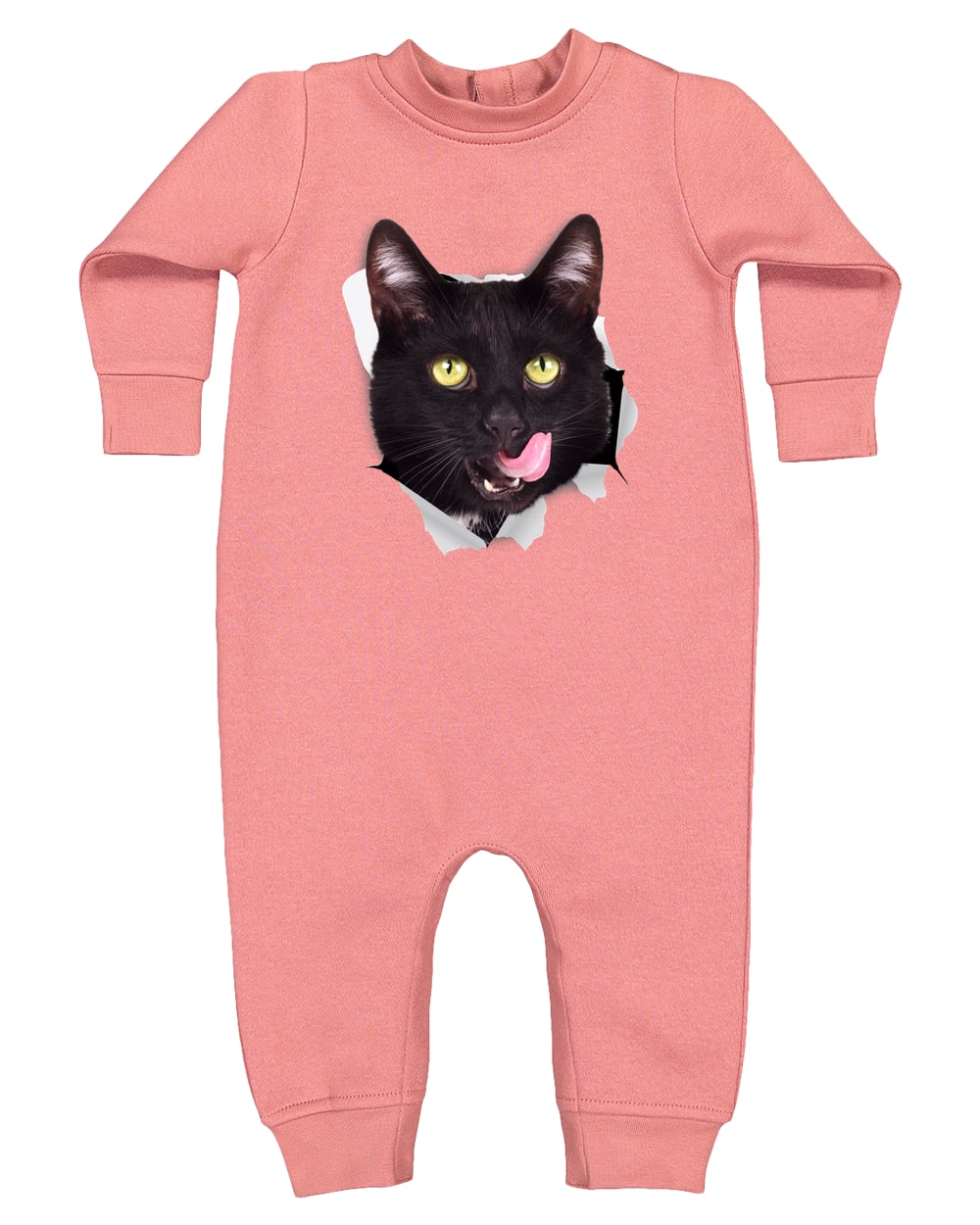 4447 Rabbit Skins Infant Fleece One-Piece Bodysuit - Mauvelous
