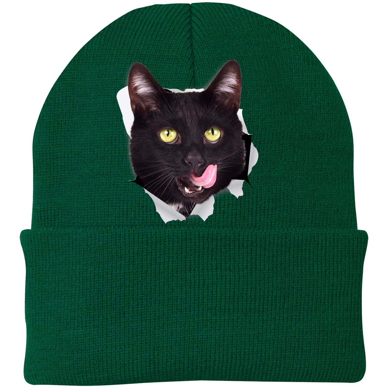 CP90 Port & Company Knit Beanie - Athletic Green