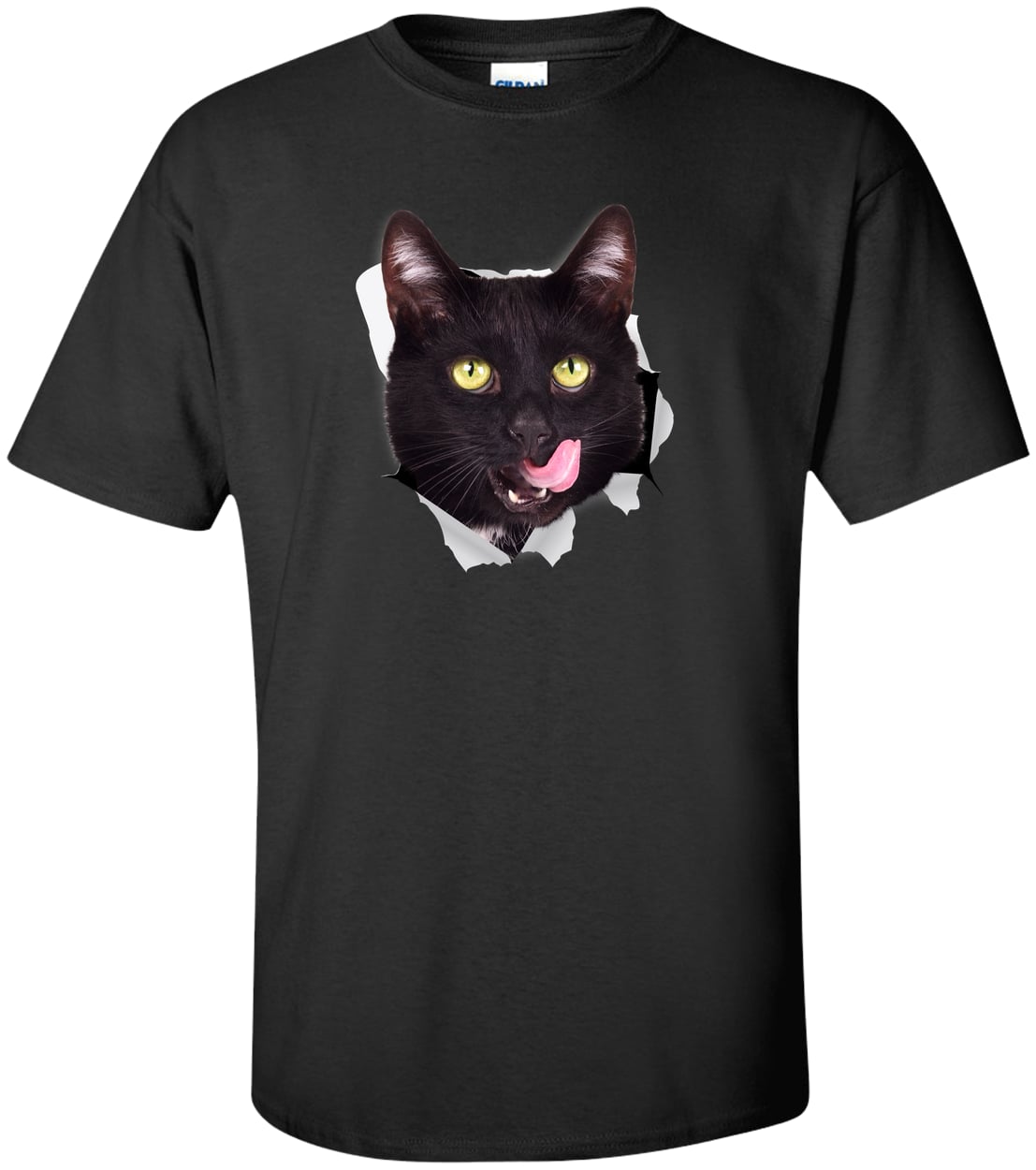 G200T Gildan Mens Tall Ultra Cotton Tee - Black
