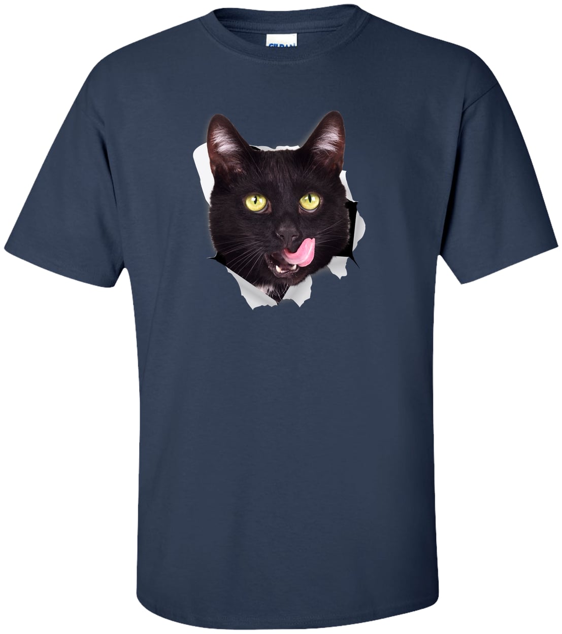 G200T Gildan Mens Tall Ultra Cotton Tee - Navy