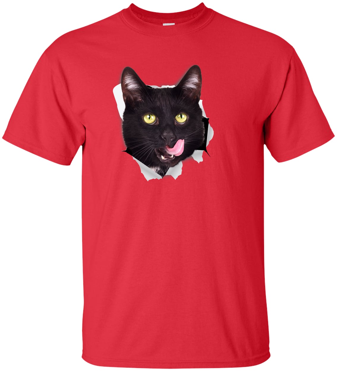 G200T Gildan Mens Tall Ultra Cotton Tee - Red