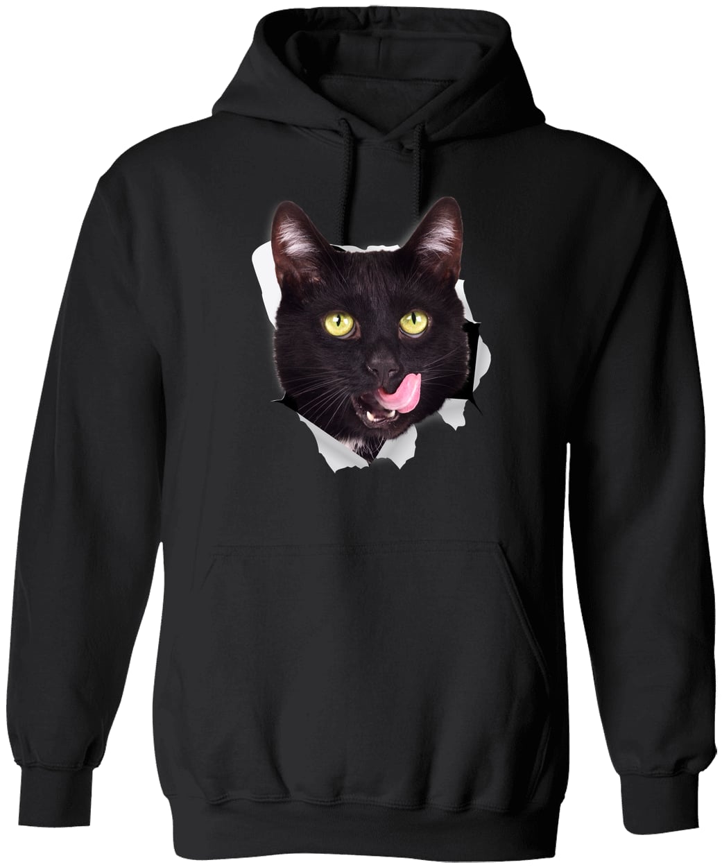 G185 Gildan Pullover Hoodie - Black