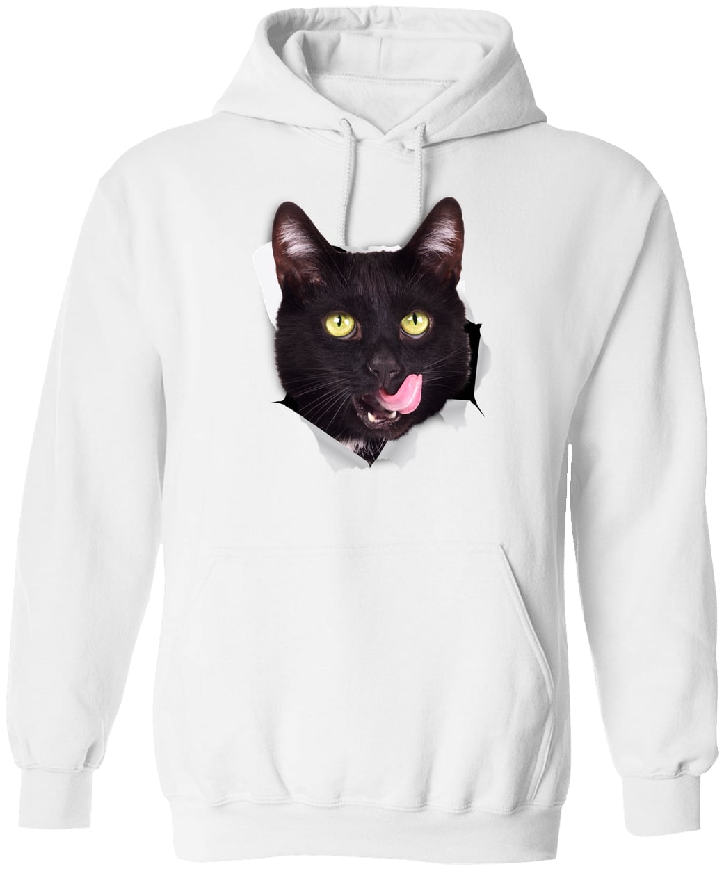G185 Gildan Pullover Hoodie - White