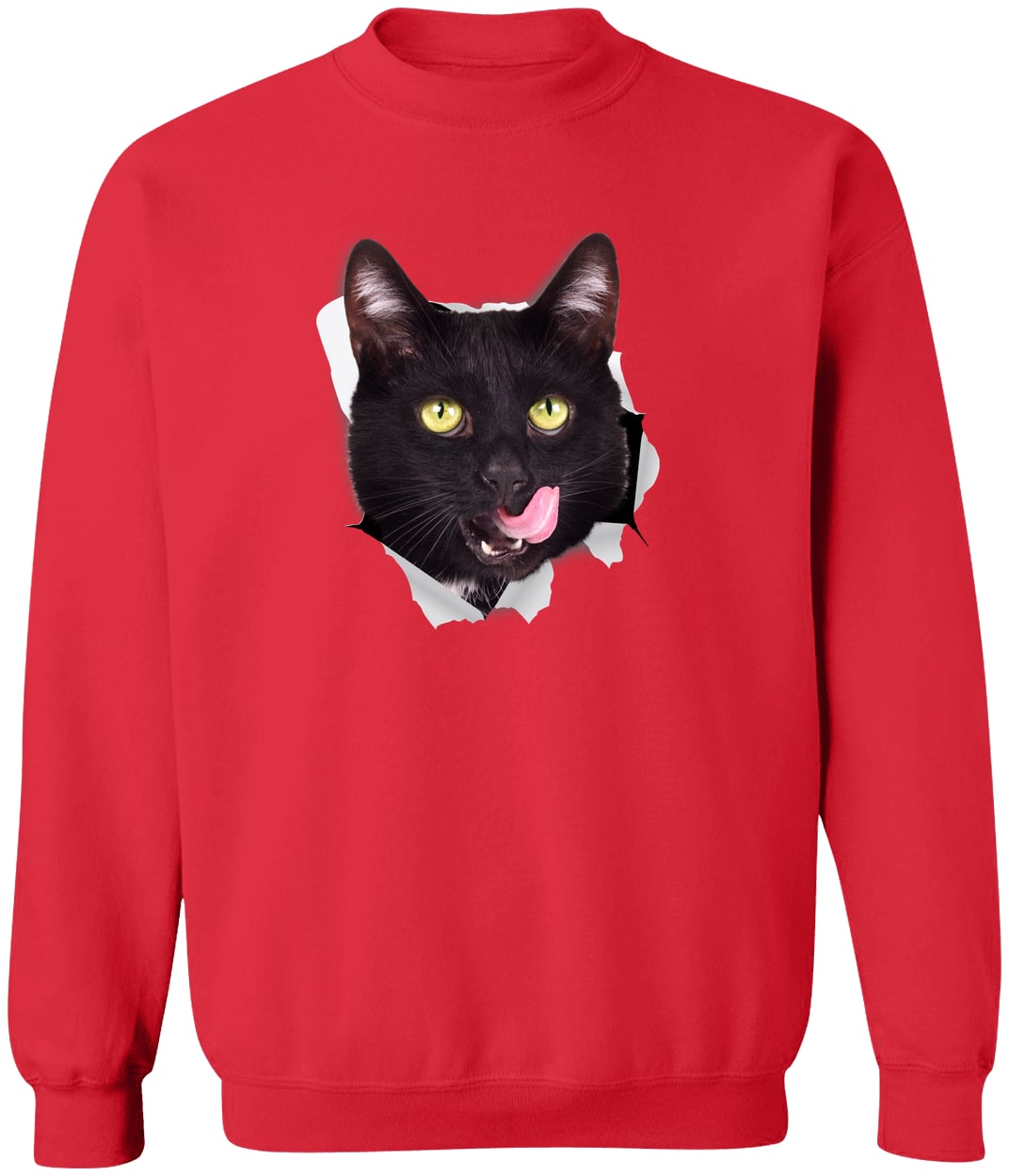 G180 Gildan Crewneck Pullover Sweatshirt - Red