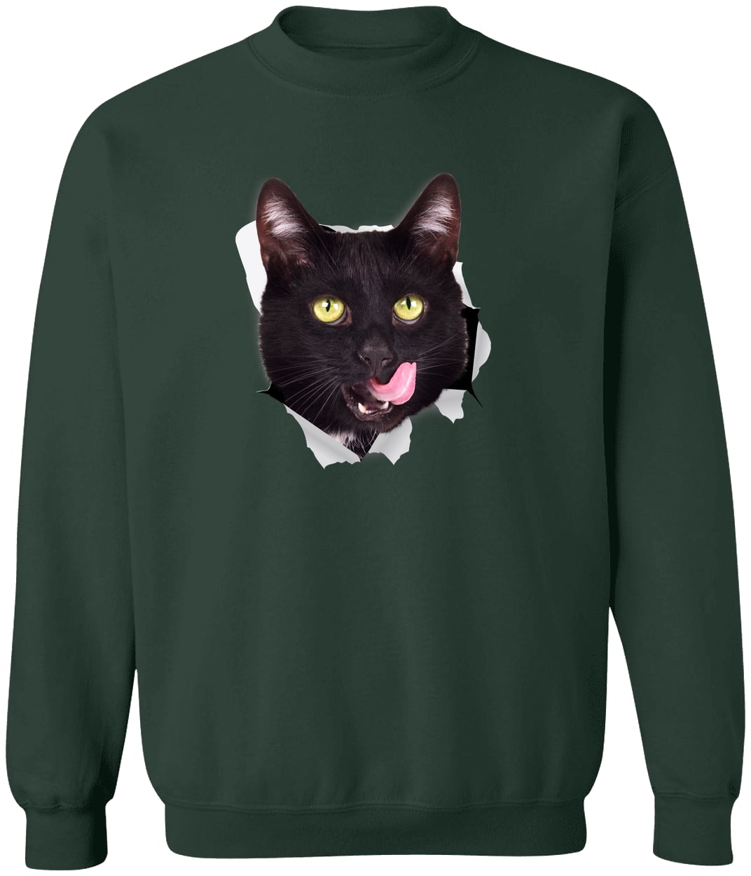 G180 Gildan Crewneck Pullover Sweatshirt - Forest Green