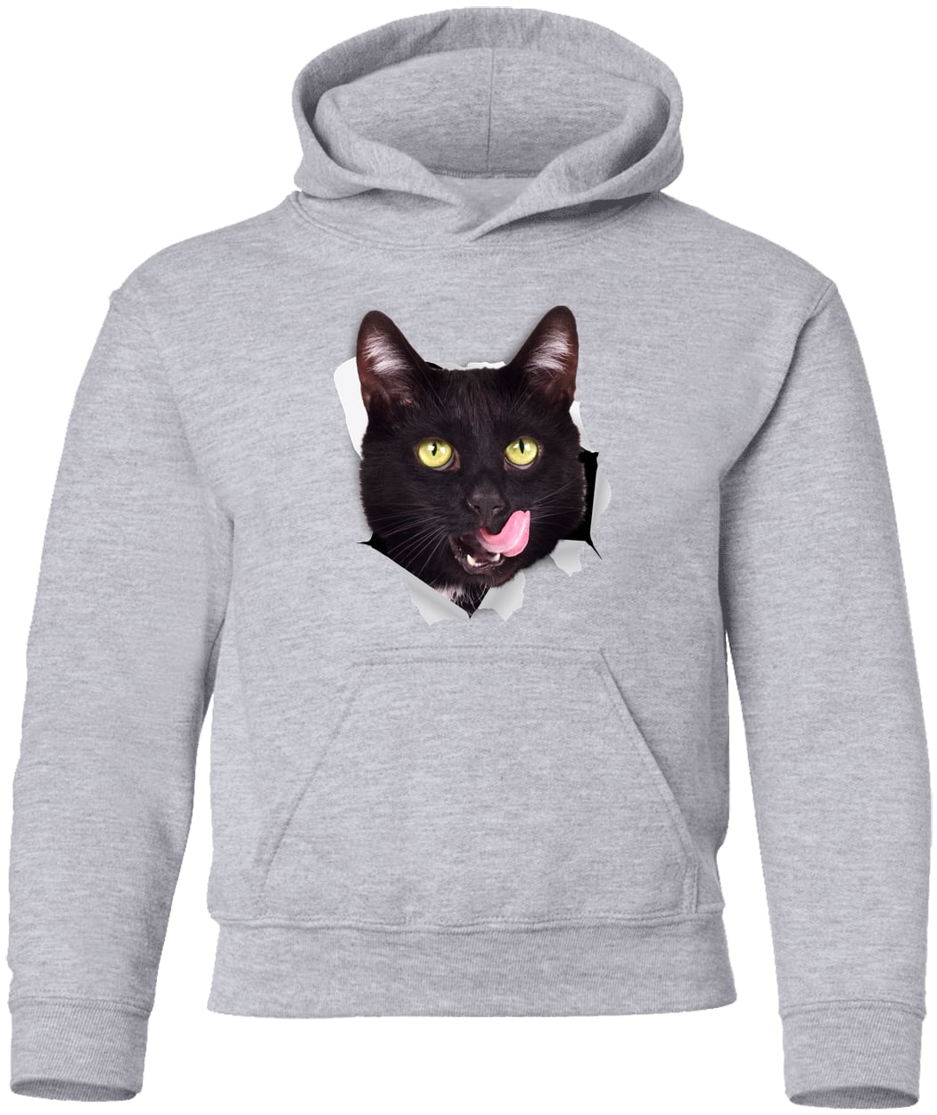 G185B Gildan Youth Pullover Hoodie - Sport Grey