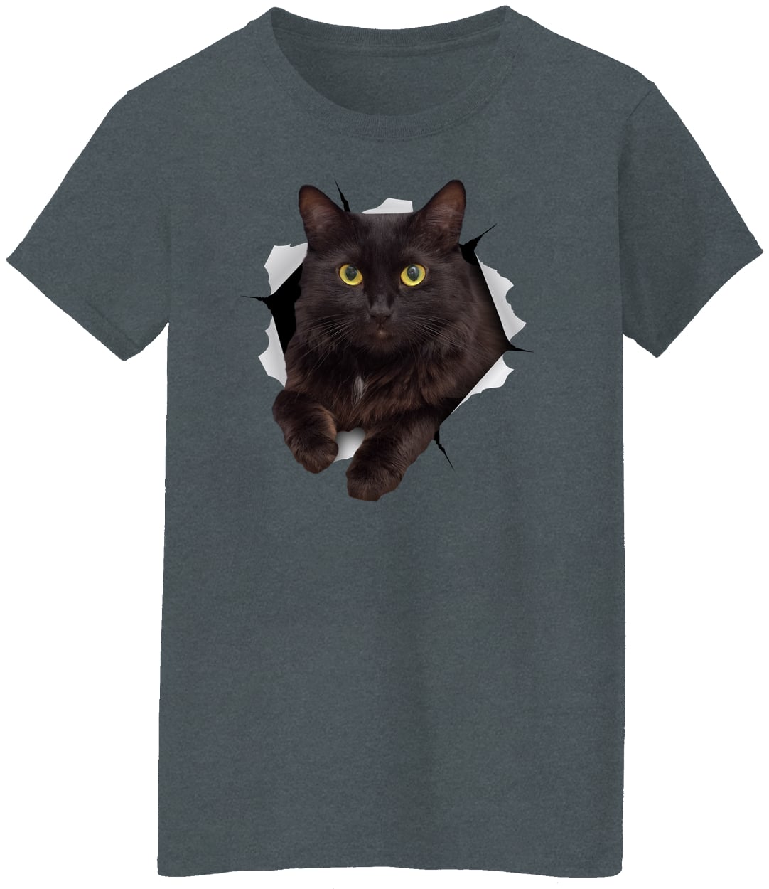 G500L Ladies' 5.3 oz. T-Shirt - Dark Heather