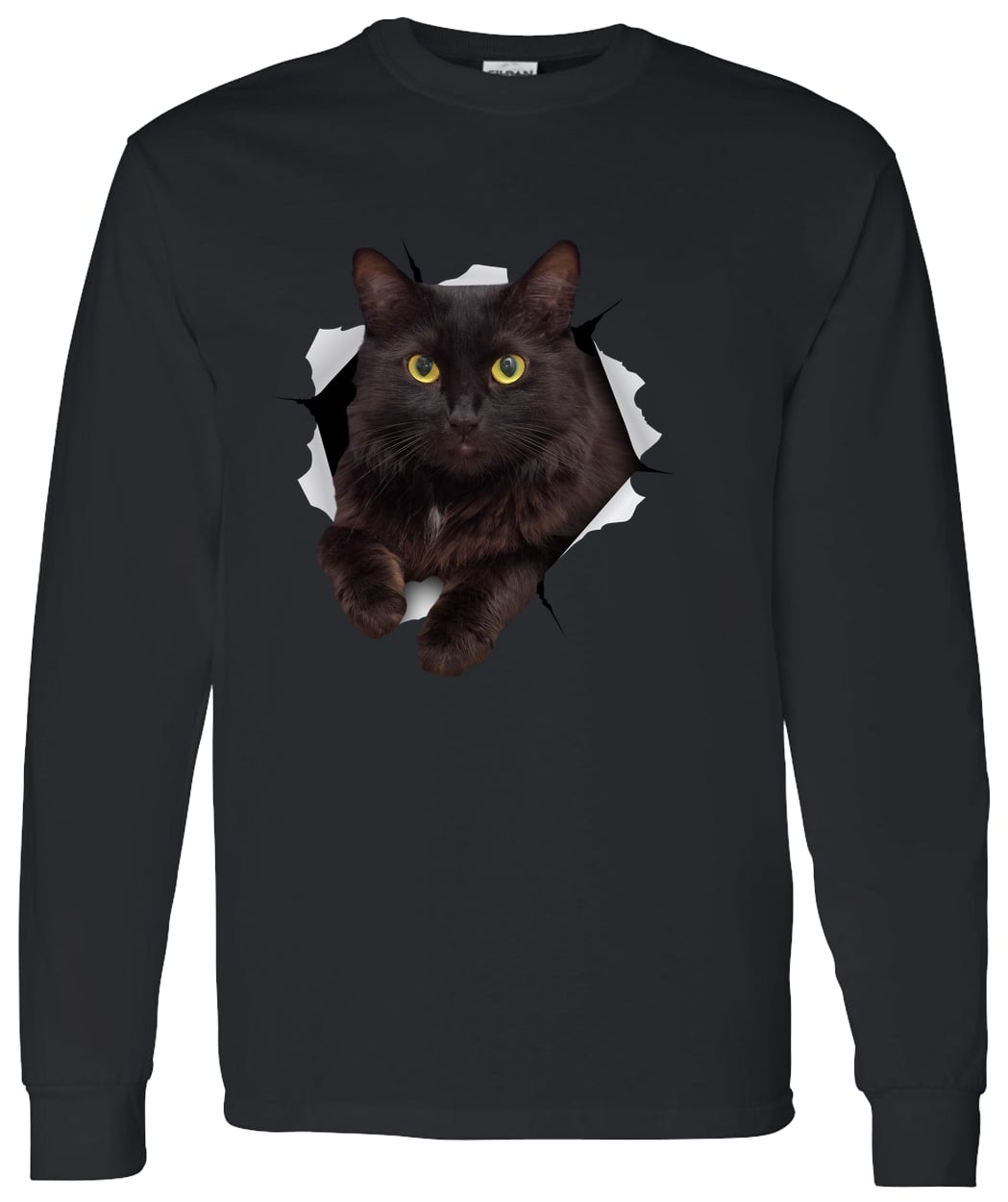 G540 LS T-Shirt 5.3 oz. - Black