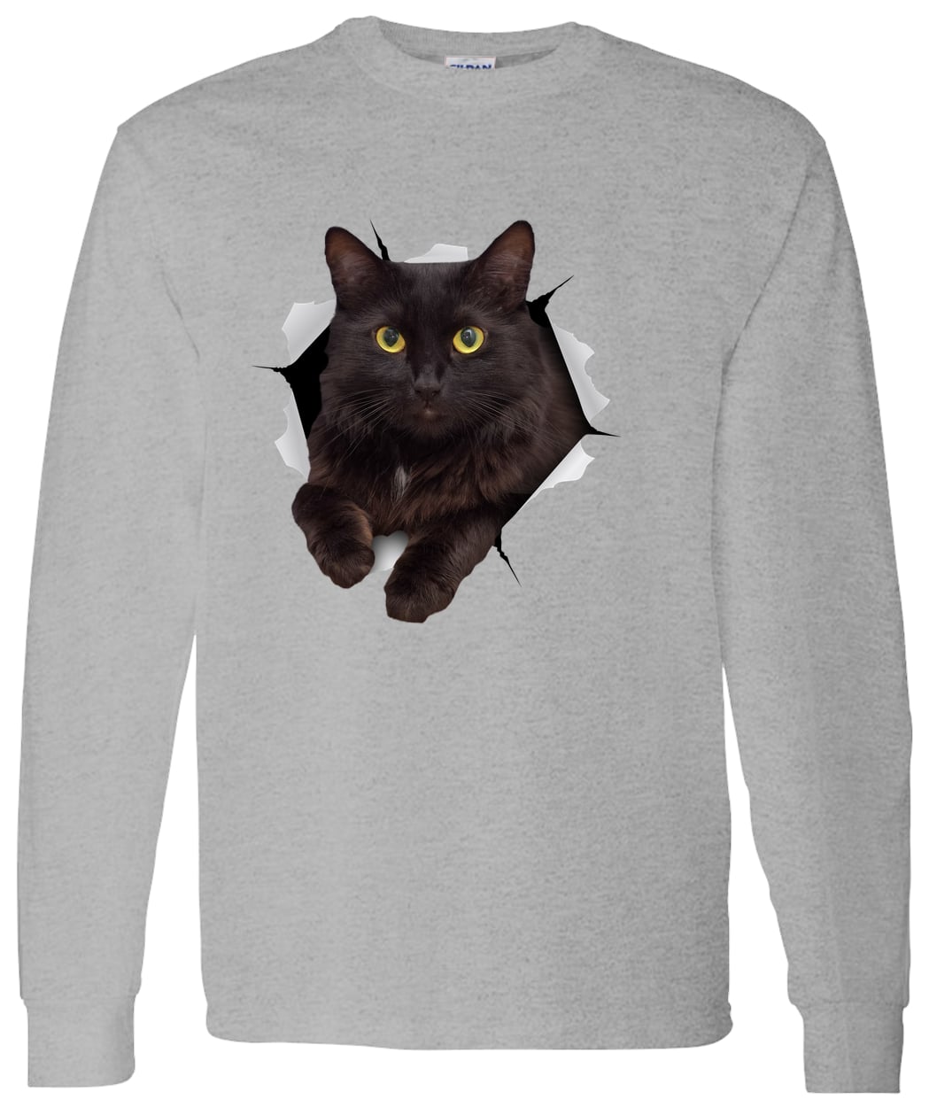 G540 LS T-Shirt 5.3 oz. - Sport Grey
