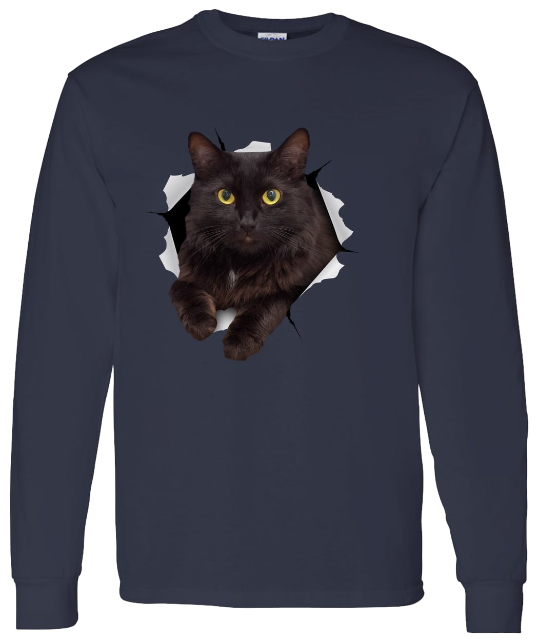 G540 LS T-Shirt 5.3 oz. - Navy
