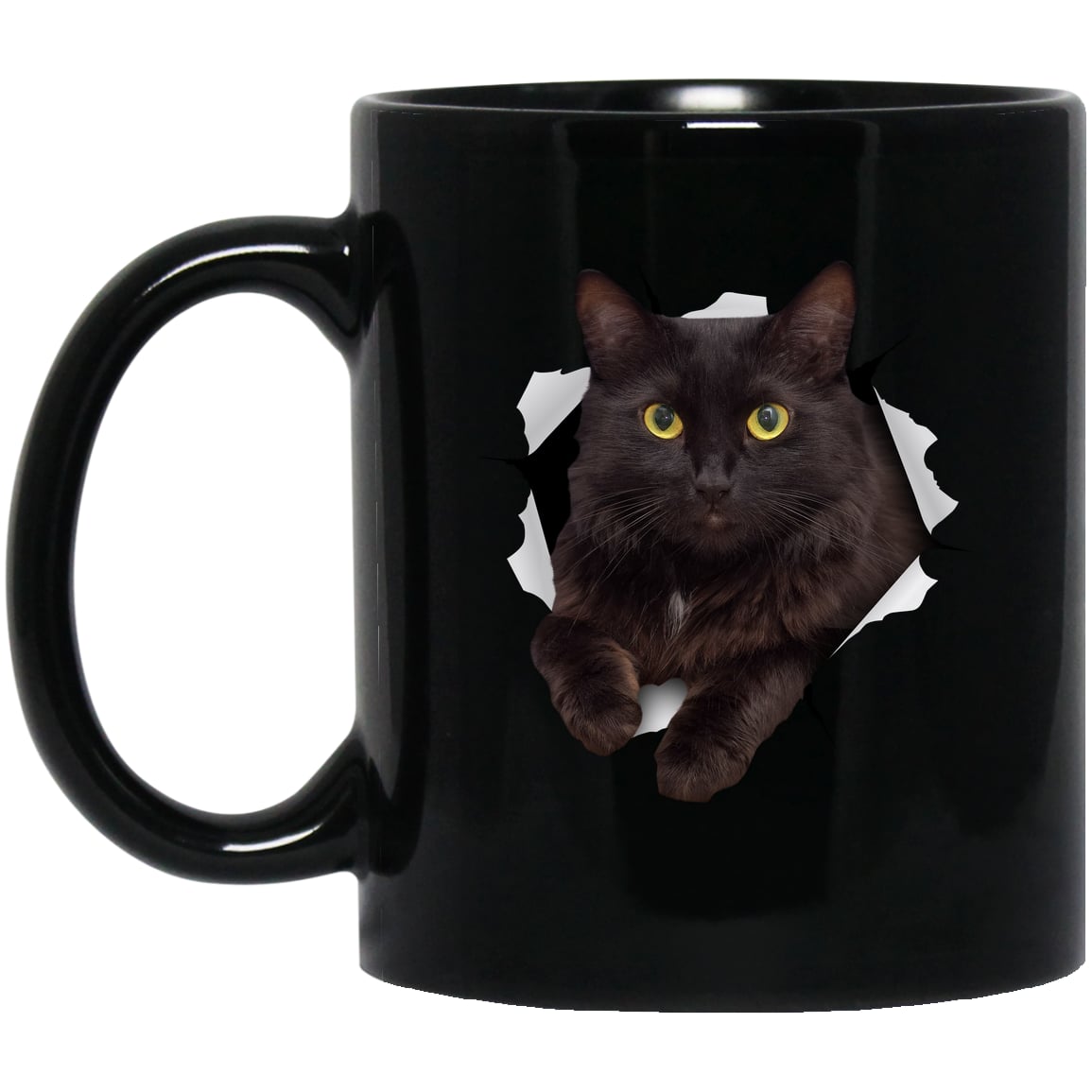BM11OZ 11oz Black Mug Design Preview