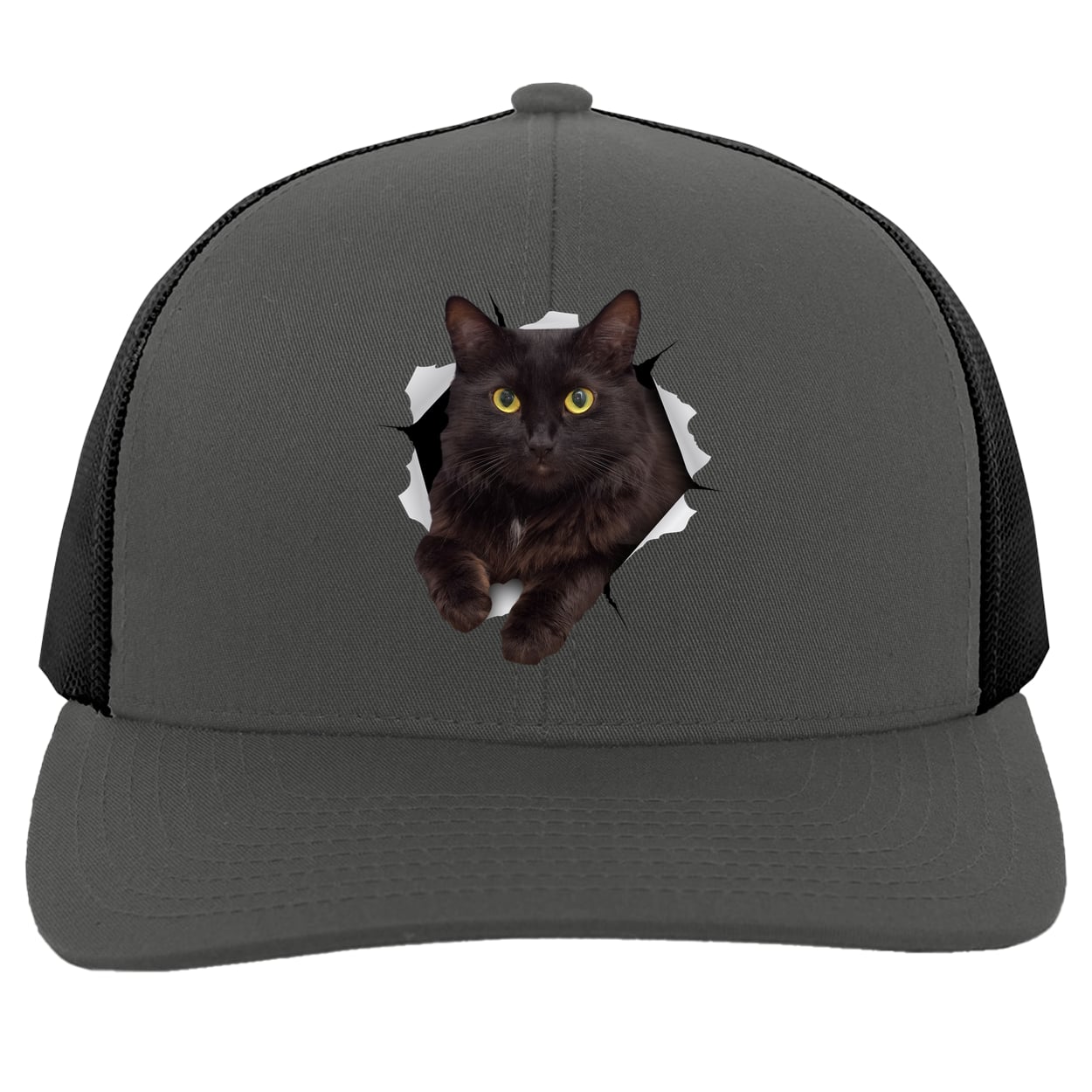 104C Trucker Snap Back - Graphite/Black