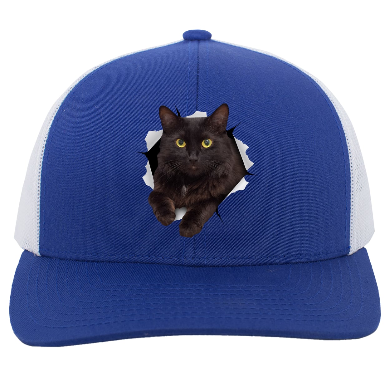 104C Trucker Snap Back - Royal/White