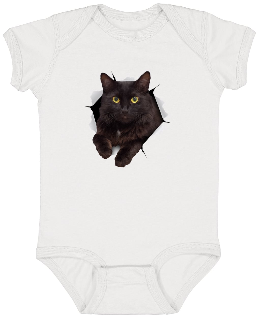 4424 Infant Fine Jersey Bodysuit - White