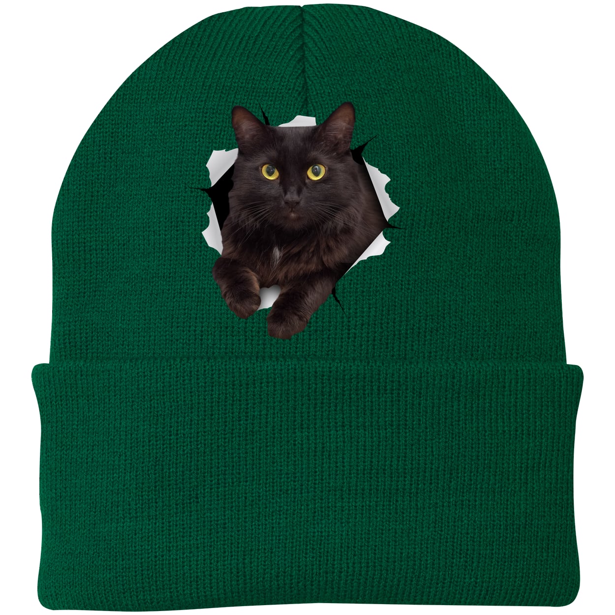 CP90 Port & Company Knit Beanie - Athletic Green