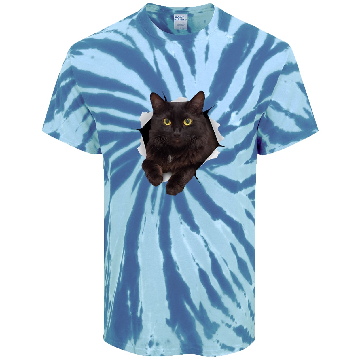 PC147 Port & Company Tie-Dye Tee - Royal
