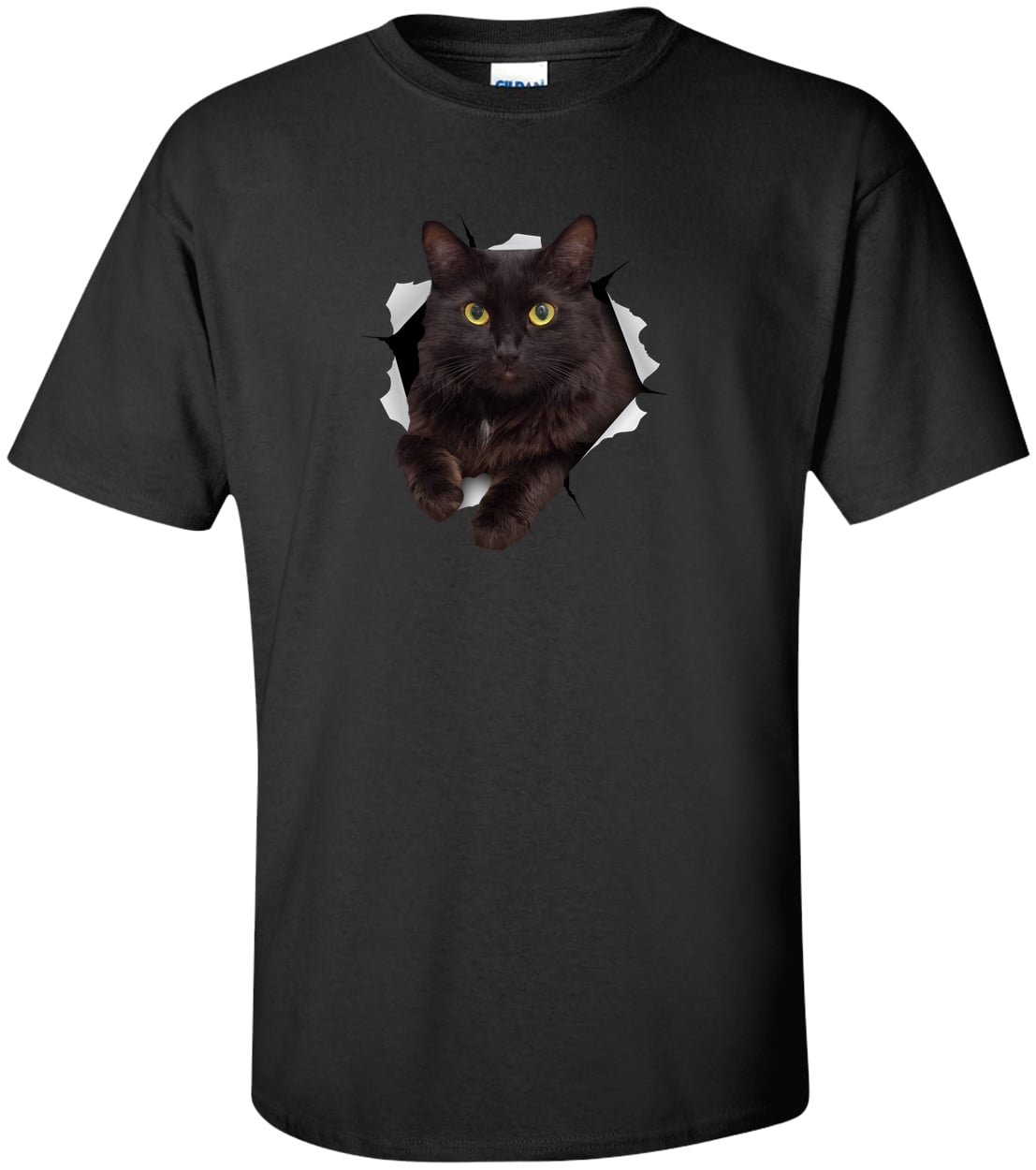G200T Gildan Mens Tall Ultra Cotton Tee - Black