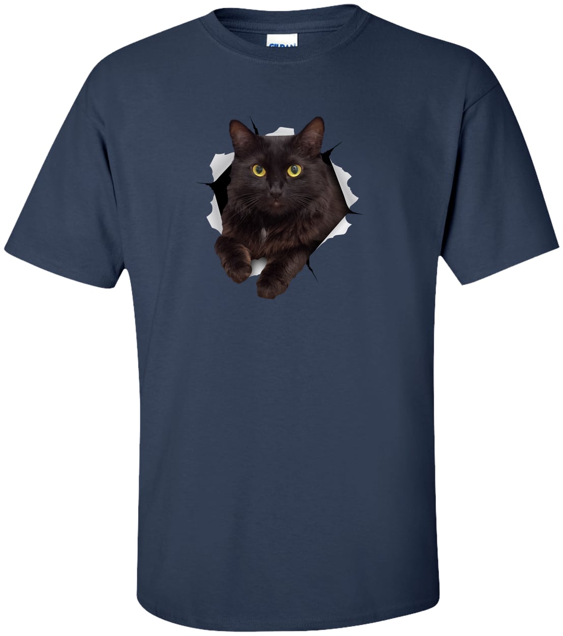 G200T Gildan Mens Tall Ultra Cotton Tee - Navy