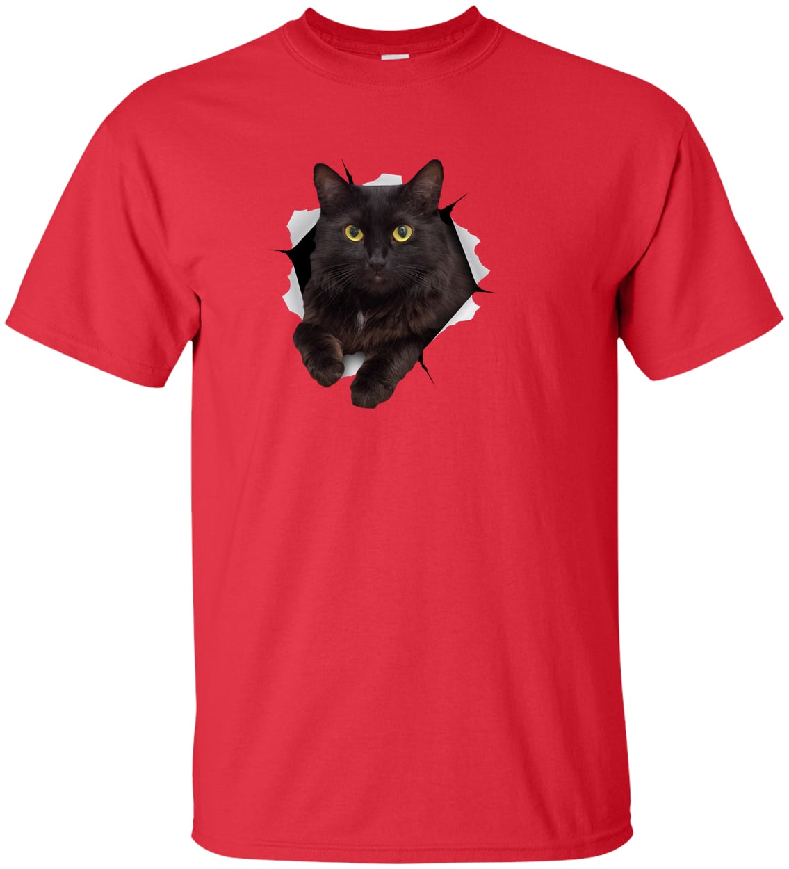 G200T Gildan Mens Tall Ultra Cotton Tee - Red