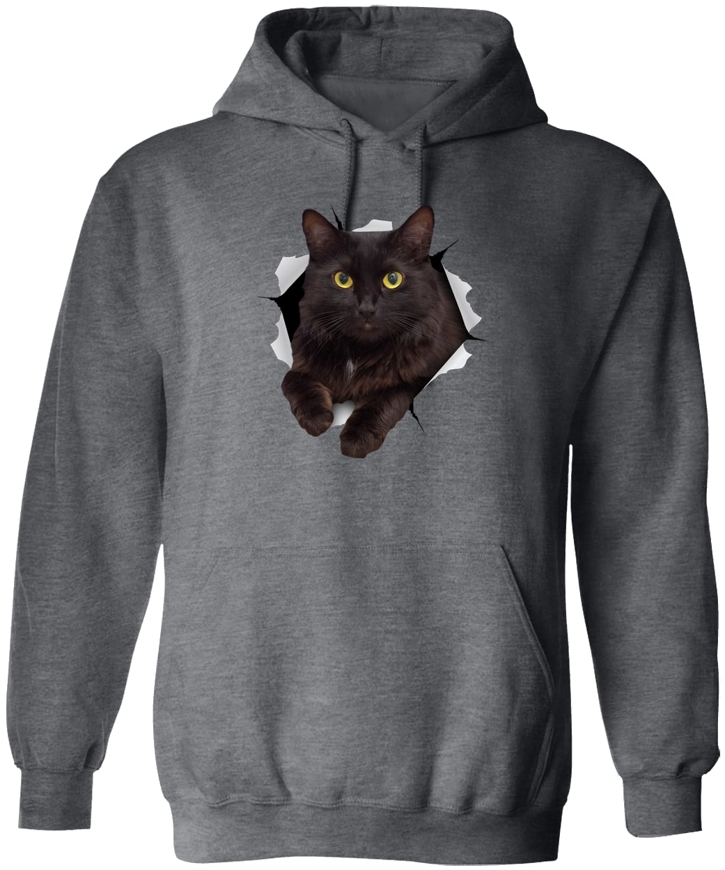 G185 Gildan Pullover Hoodie - Dark Heather