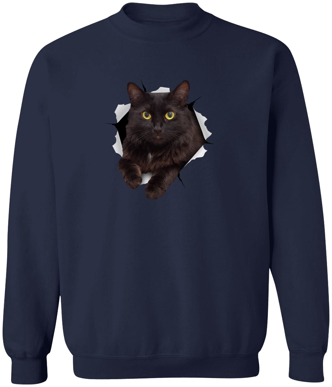 G180 Gildan Crewneck Pullover Sweatshirt - Navy
