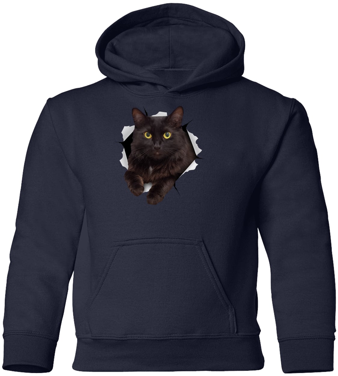 G185B Gildan Youth Pullover Hoodie - Navy