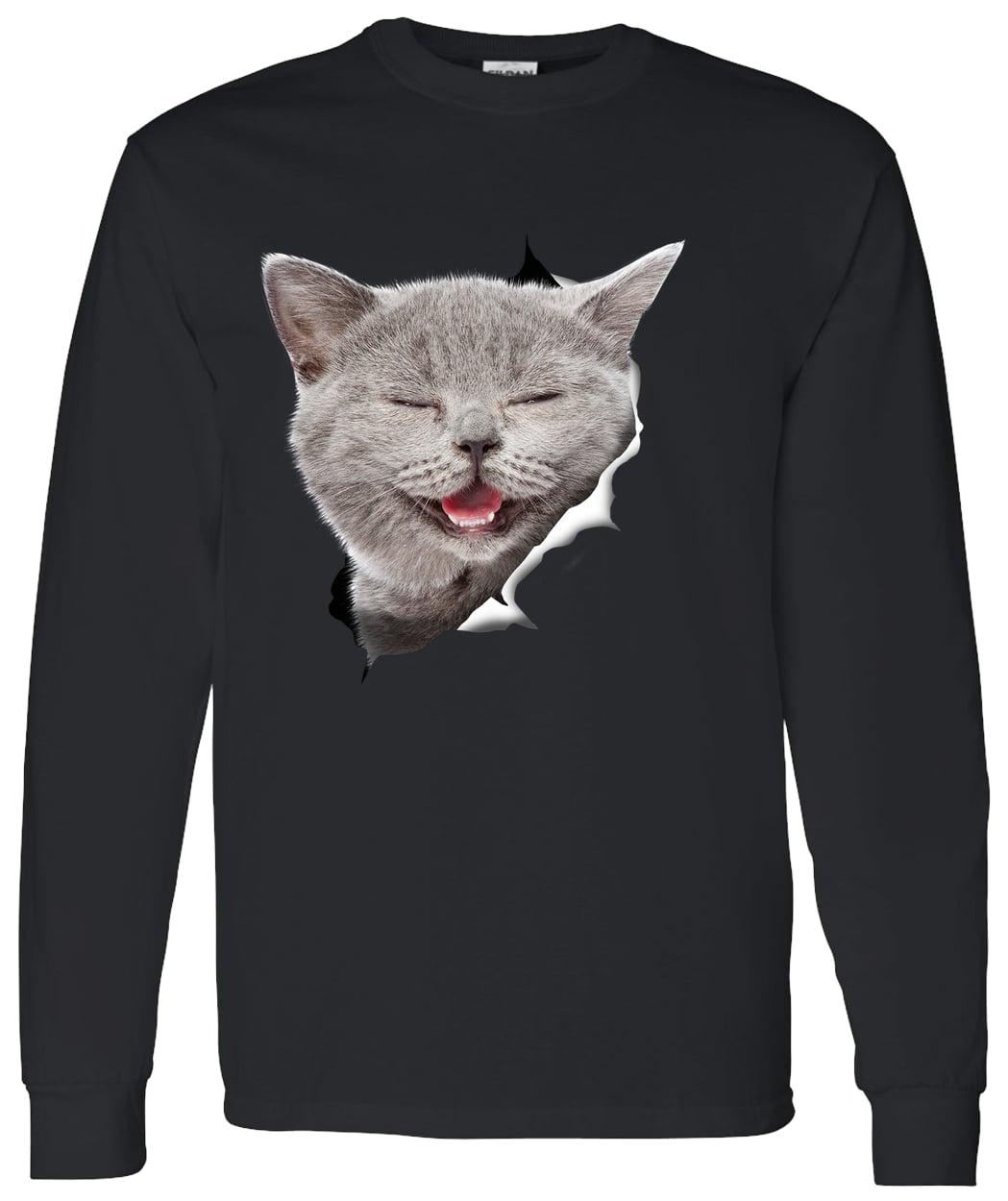 G540 LS T-Shirt 5.3 oz. - Black