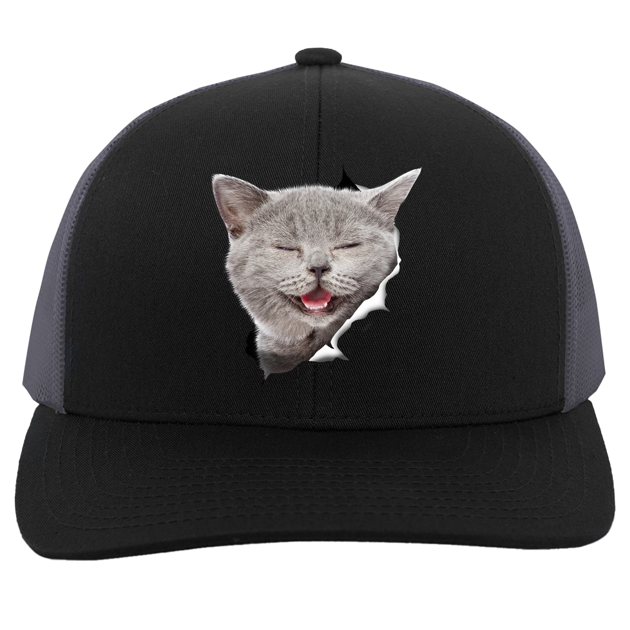 104C Trucker Snap Back - Black/Graphite