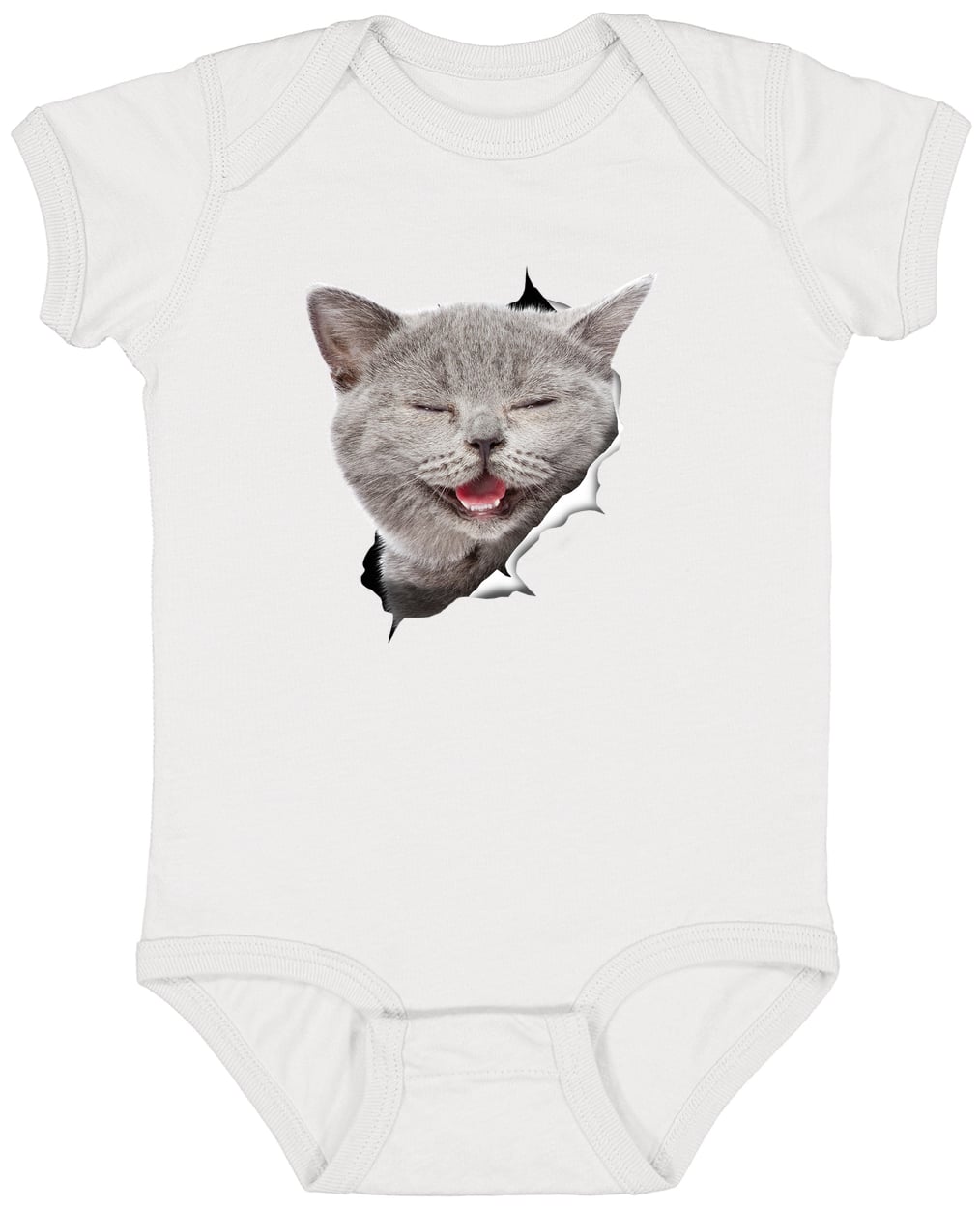 4424 Infant Fine Jersey Bodysuit - White