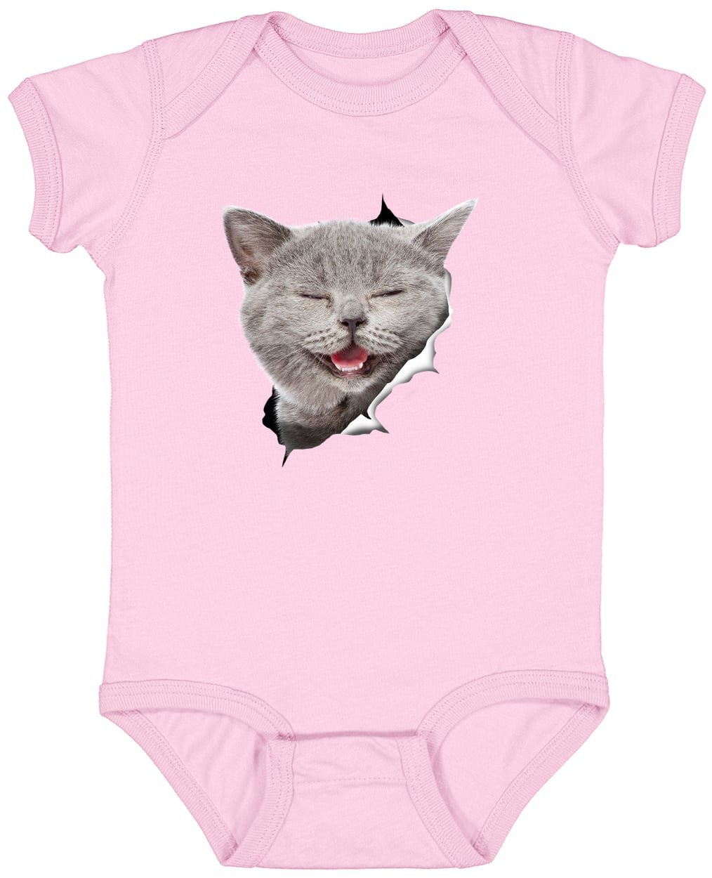 4424 Infant Fine Jersey Bodysuit - Pink
