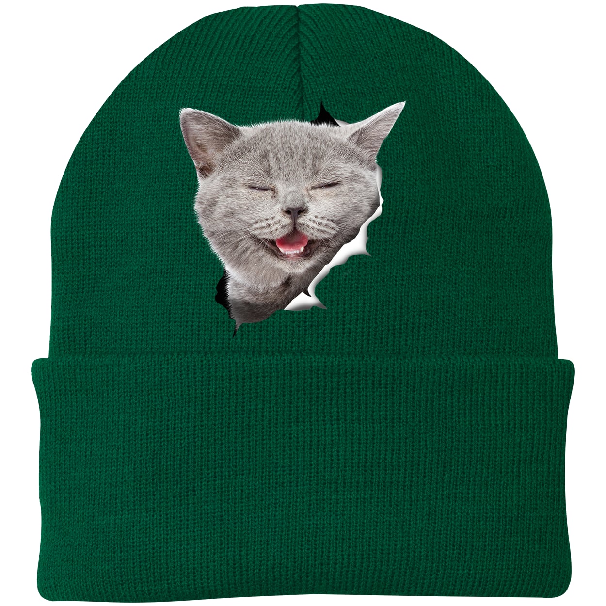 CP90 Port & Company Knit Beanie - Athletic Green