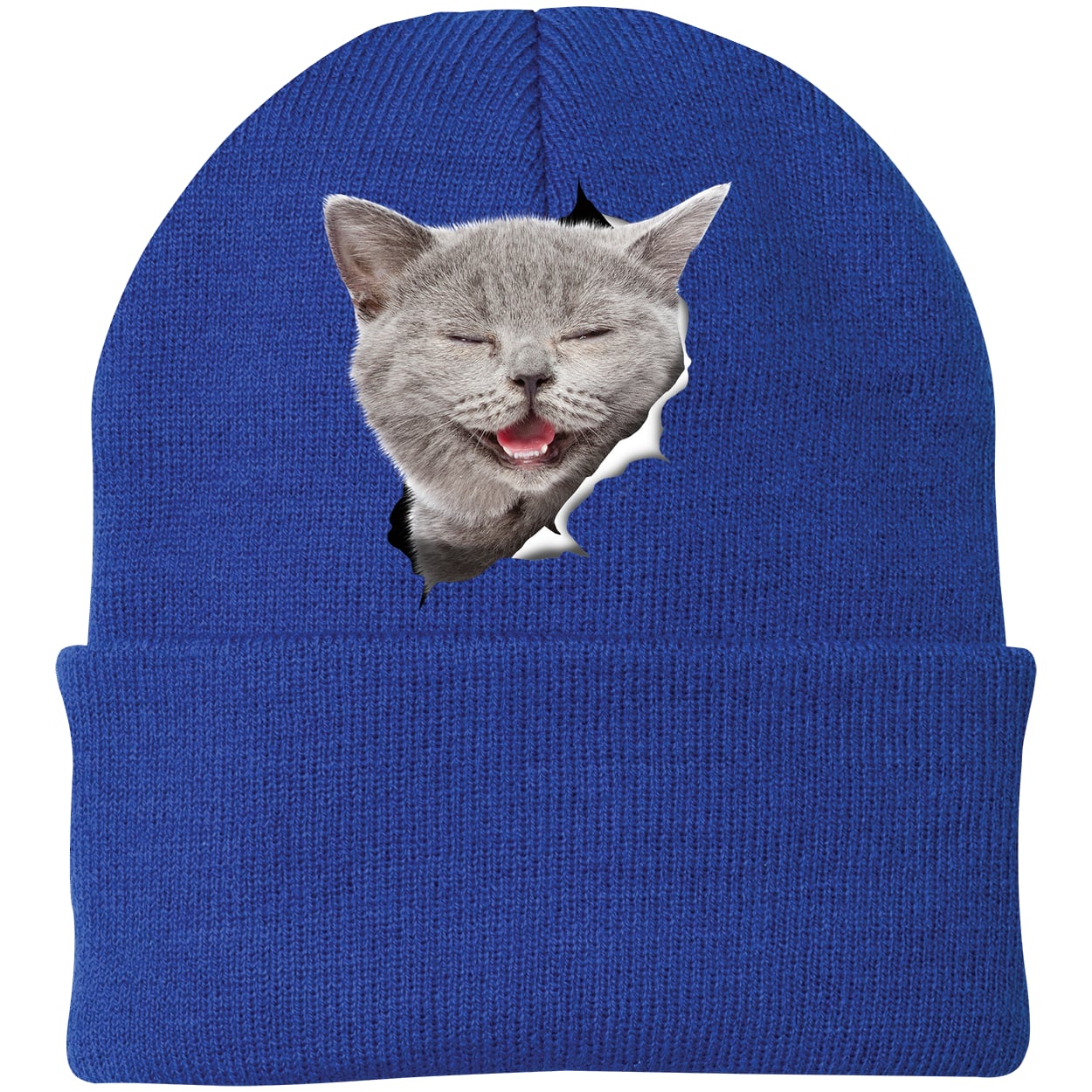 CP90 Port & Company Knit Beanie - Athletic Royal