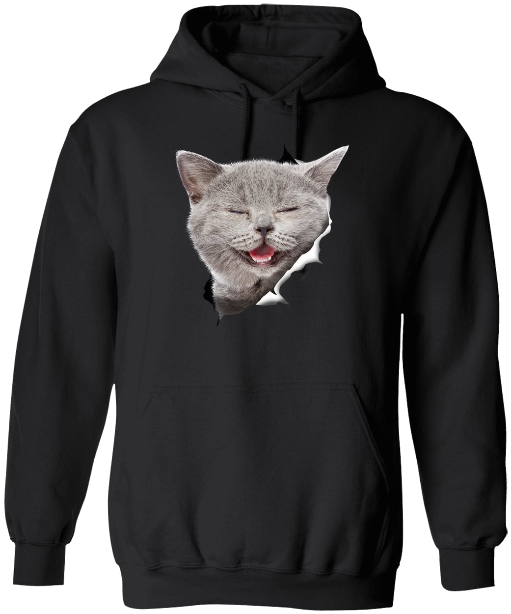 G185 Gildan Pullover Hoodie - Black