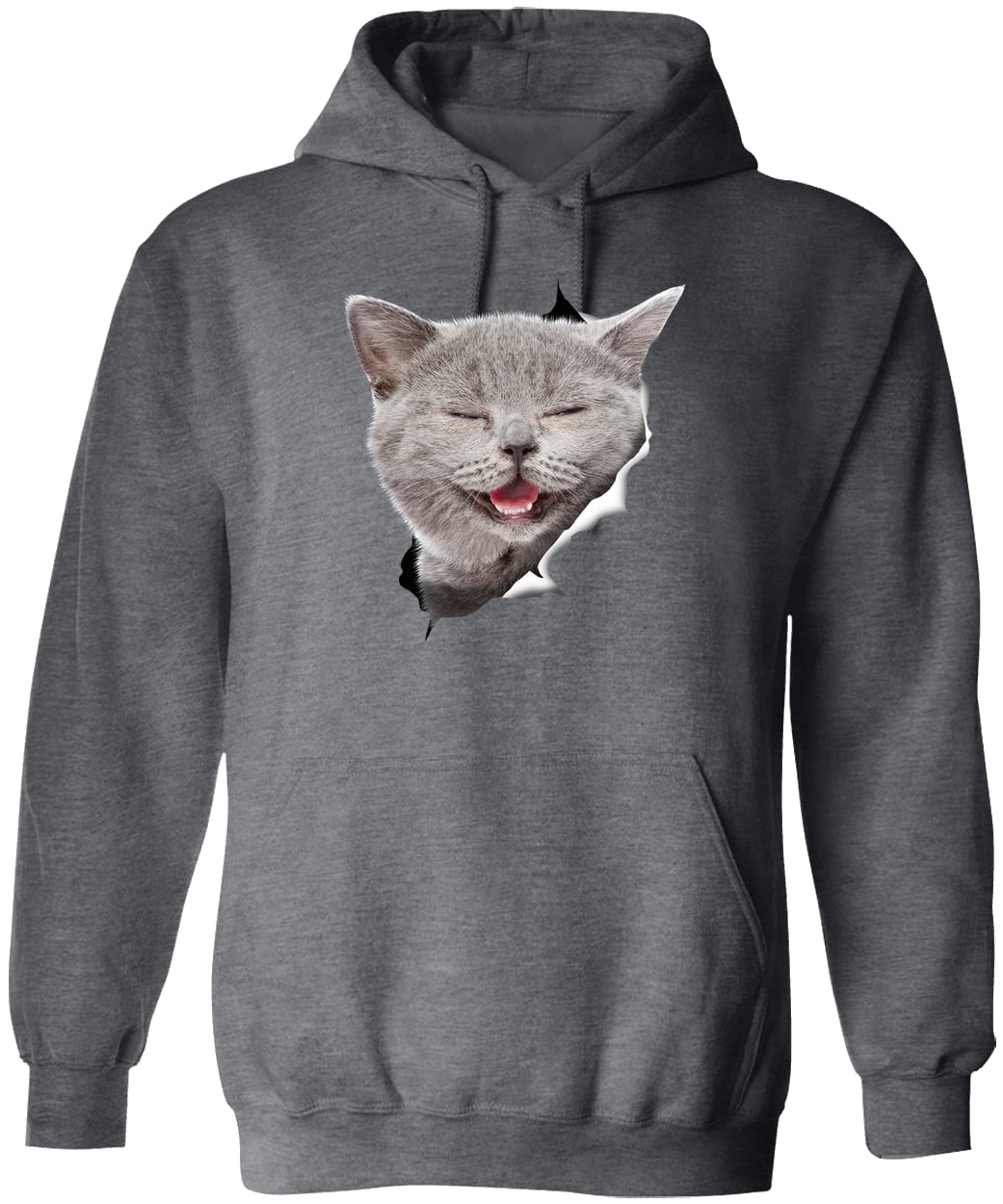 G185 Gildan Pullover Hoodie - Dark Heather