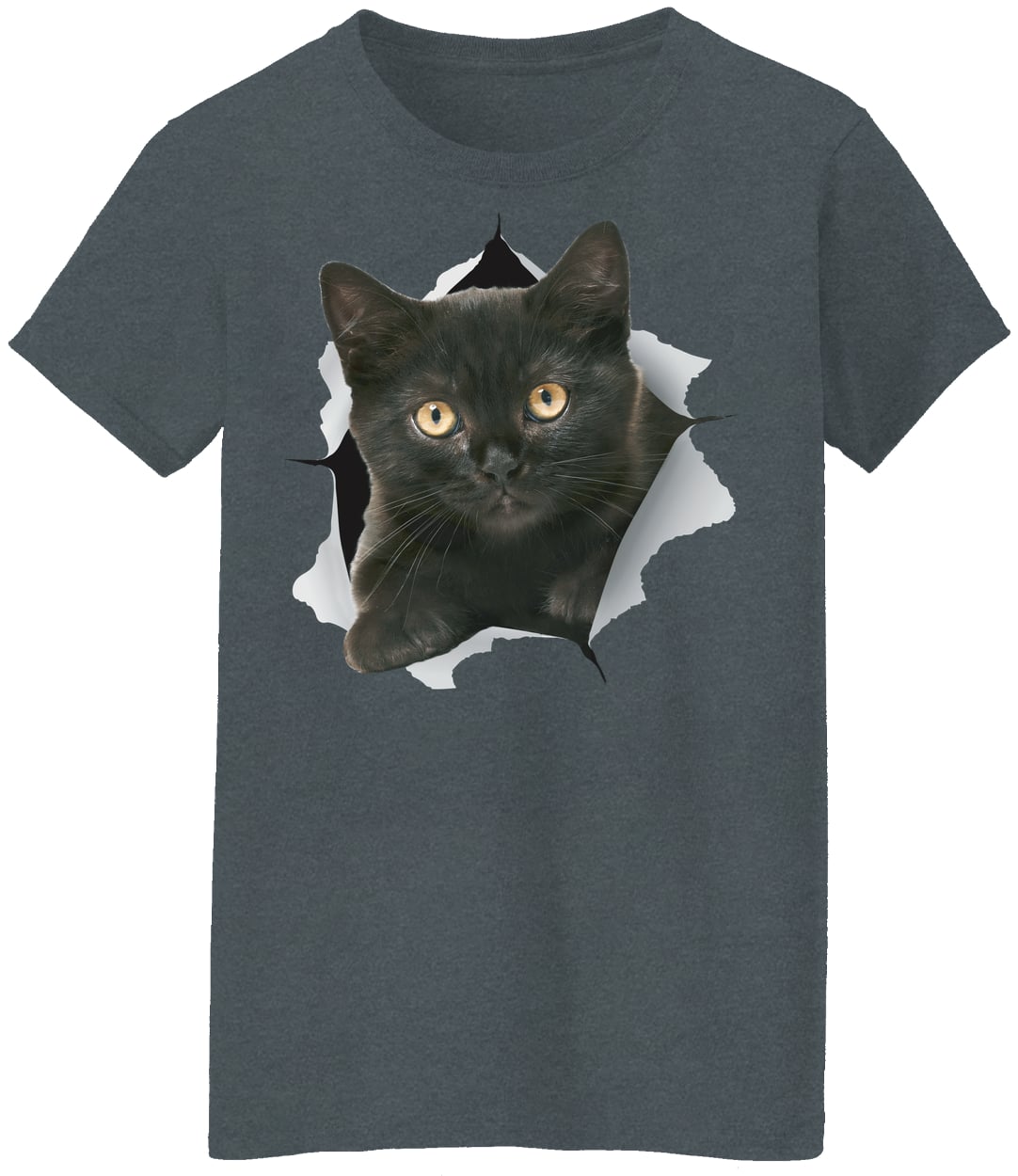 G500L Ladies' 5.3 oz. T-Shirt - Dark Heather