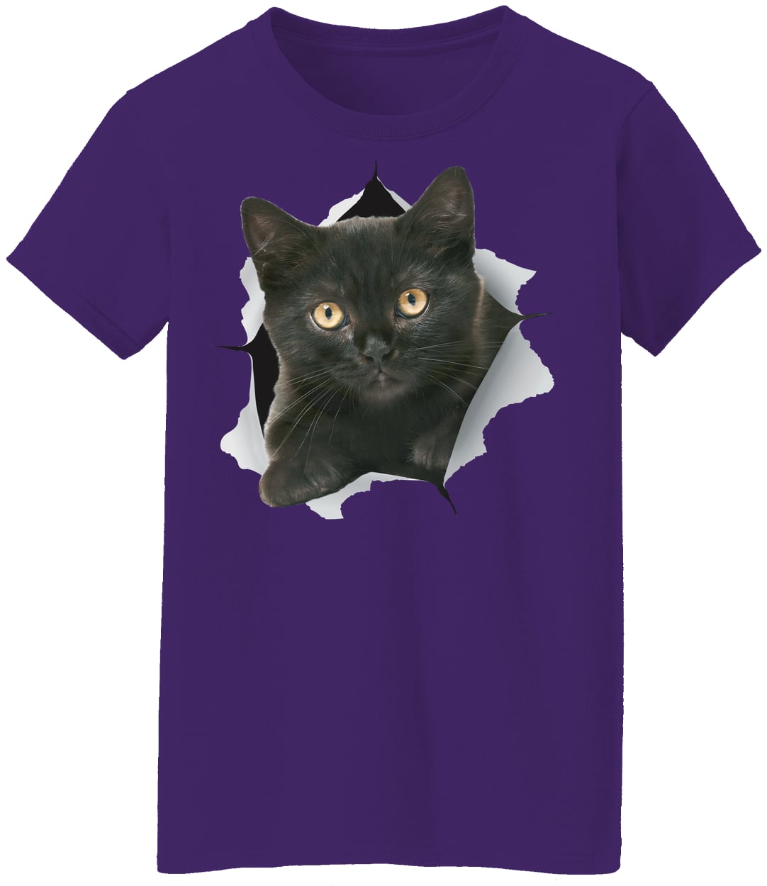 G500L Ladies' 5.3 oz. T-Shirt - Purple