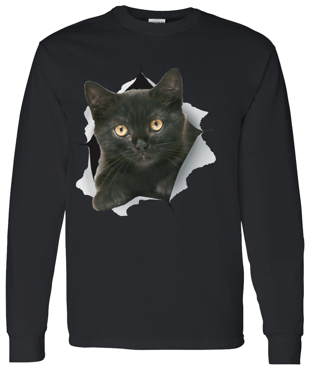 G540 LS T-Shirt 5.3 oz. - Black