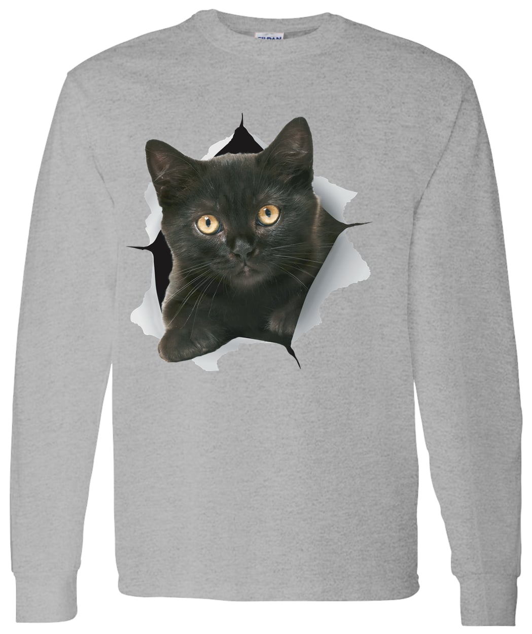 G540 LS T-Shirt 5.3 oz. - Sport Grey