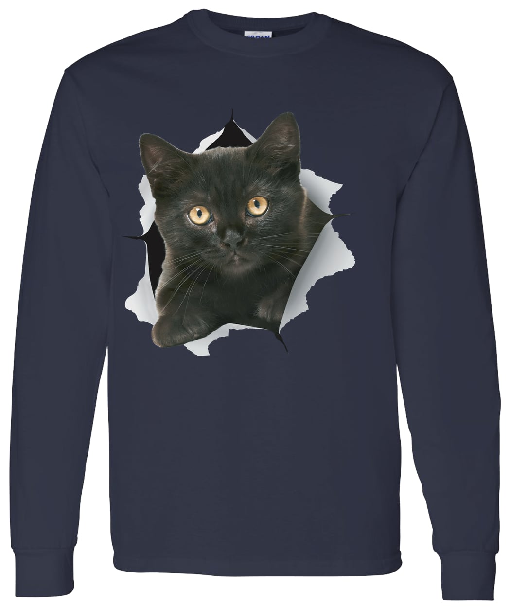 G540 LS T-Shirt 5.3 oz. - Navy