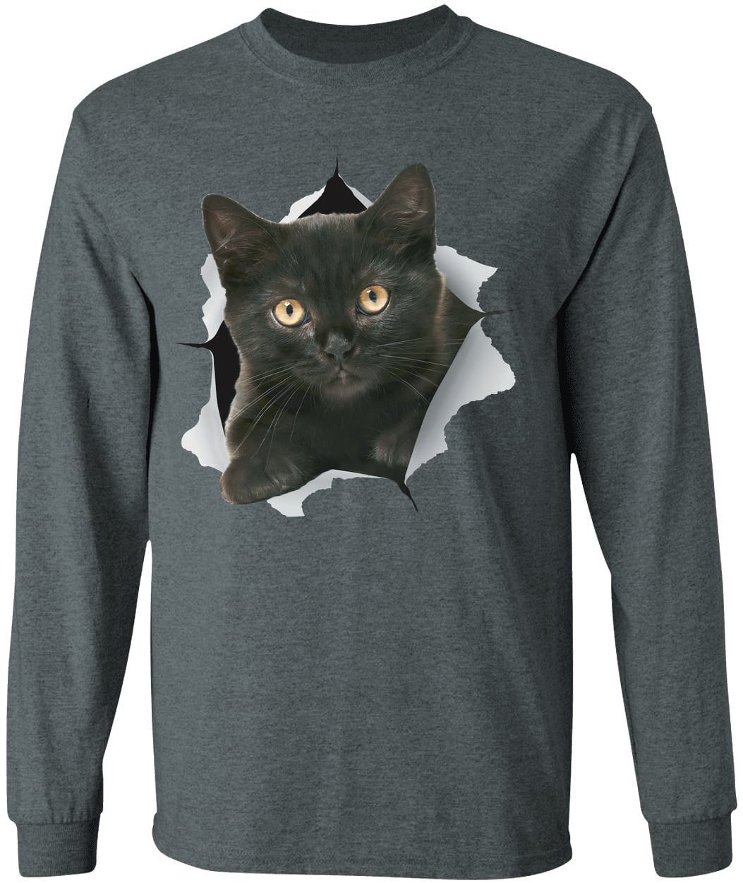 G540 LS T-Shirt 5.3 oz. - Dark Heather