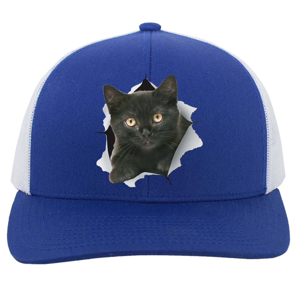 104C Trucker Snap Back - Royal/White