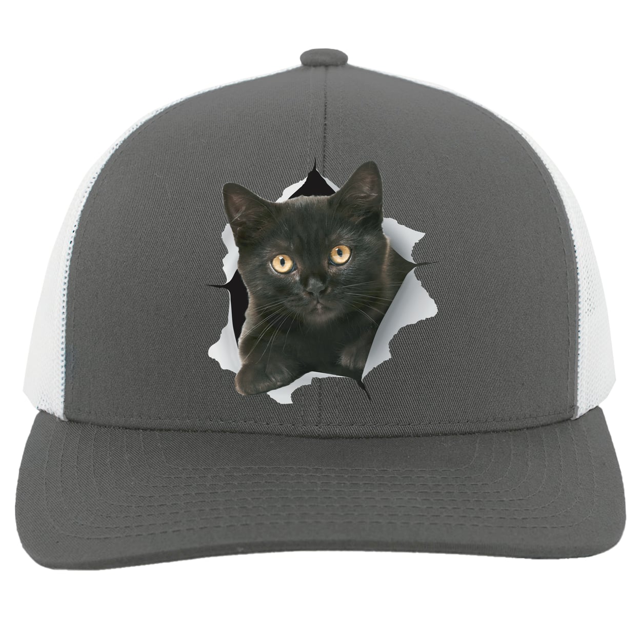 104C Trucker Snap Back - Graphite/White