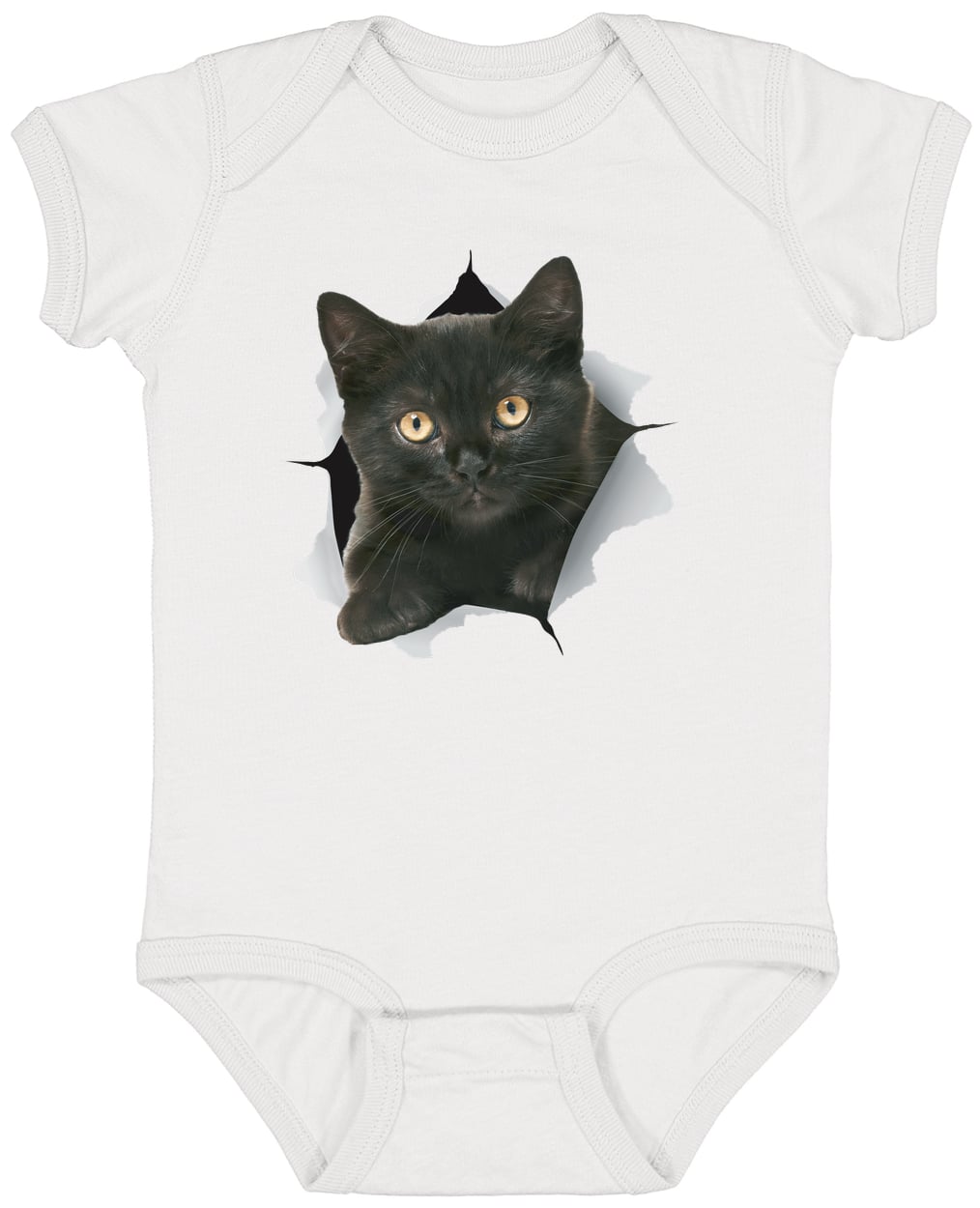 4424 Infant Fine Jersey Bodysuit - White