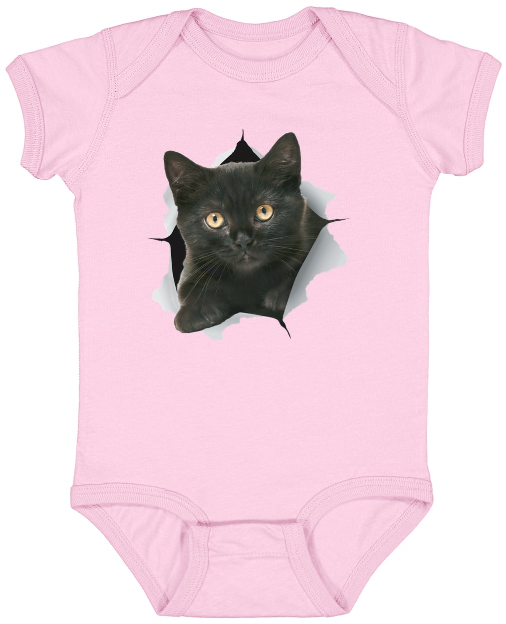 4424 Infant Fine Jersey Bodysuit - Pink