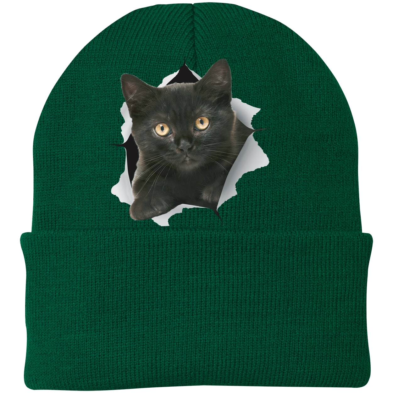 CP90 Port & Company Knit Beanie - Athletic Green